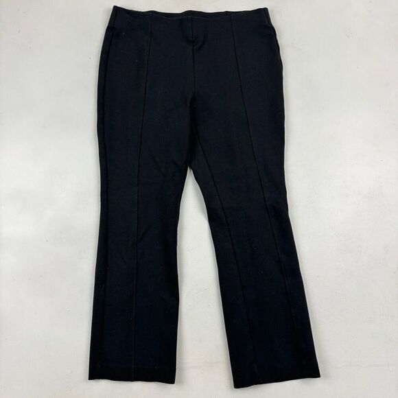 Rafaella Comfort Black Center Seam Pull On Pants Leggings Sz S Small Stretch - Picture 2 of 7